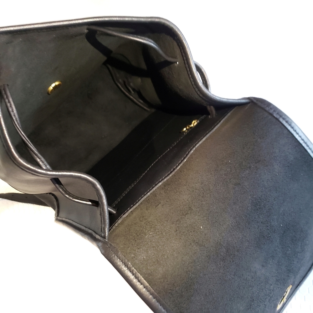 π΄ SOLD π΄ Coach Backpack 9797 Sling Bag Leather - Picture 3 of 8